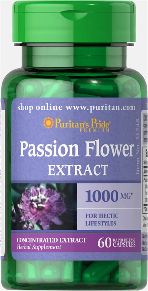 passion flower extract capsules